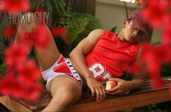 Homo-Guy-02--Young-Boy-Red-Power