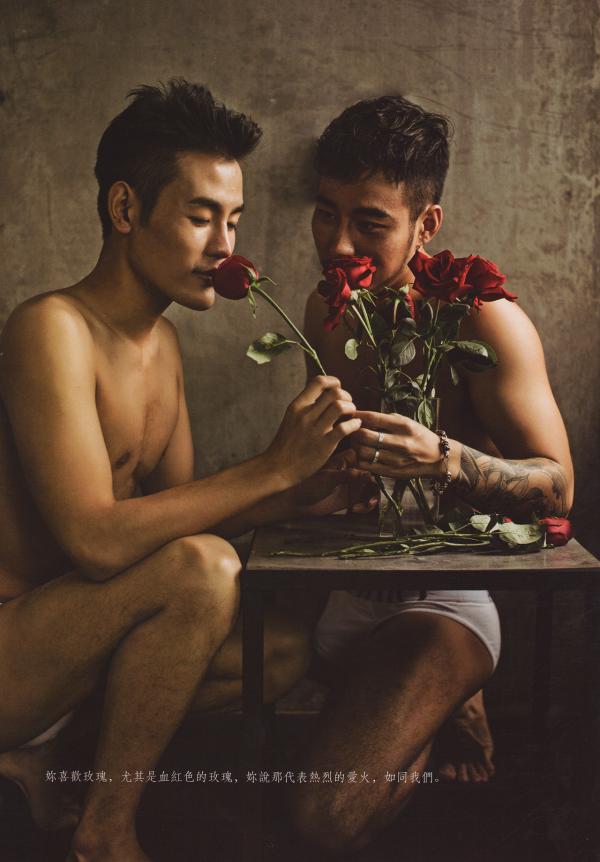 謝梓秋男性ヌード写真集「LOVE-Entanglement」-茶顏