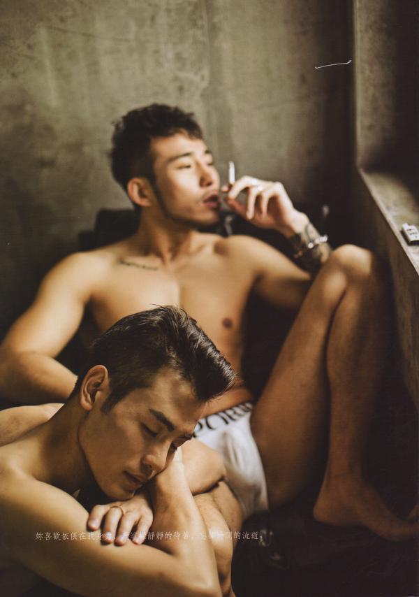 謝梓秋男性ヌード写真集「LOVE-Entanglement」-茶顏