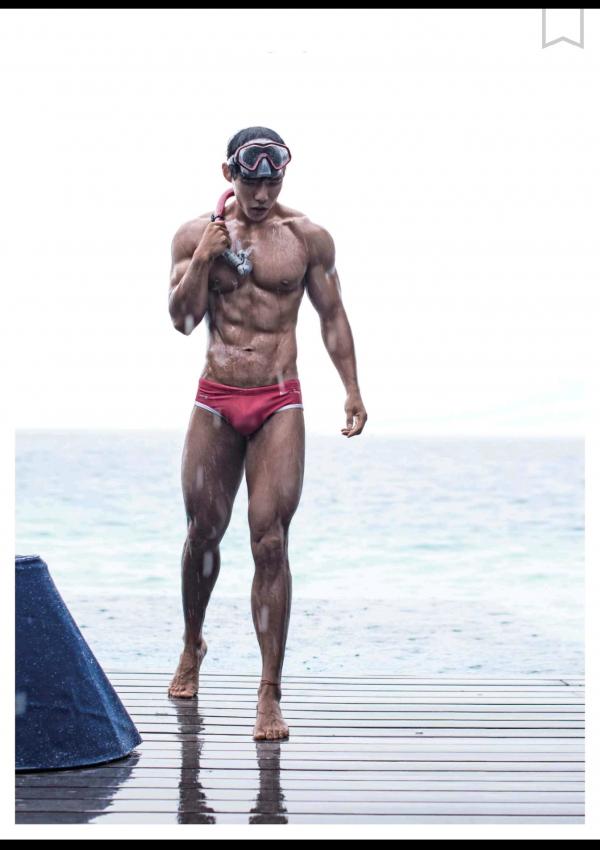 謝梓秋男性ヌード写真集「Naked-Osean」裸海之旅